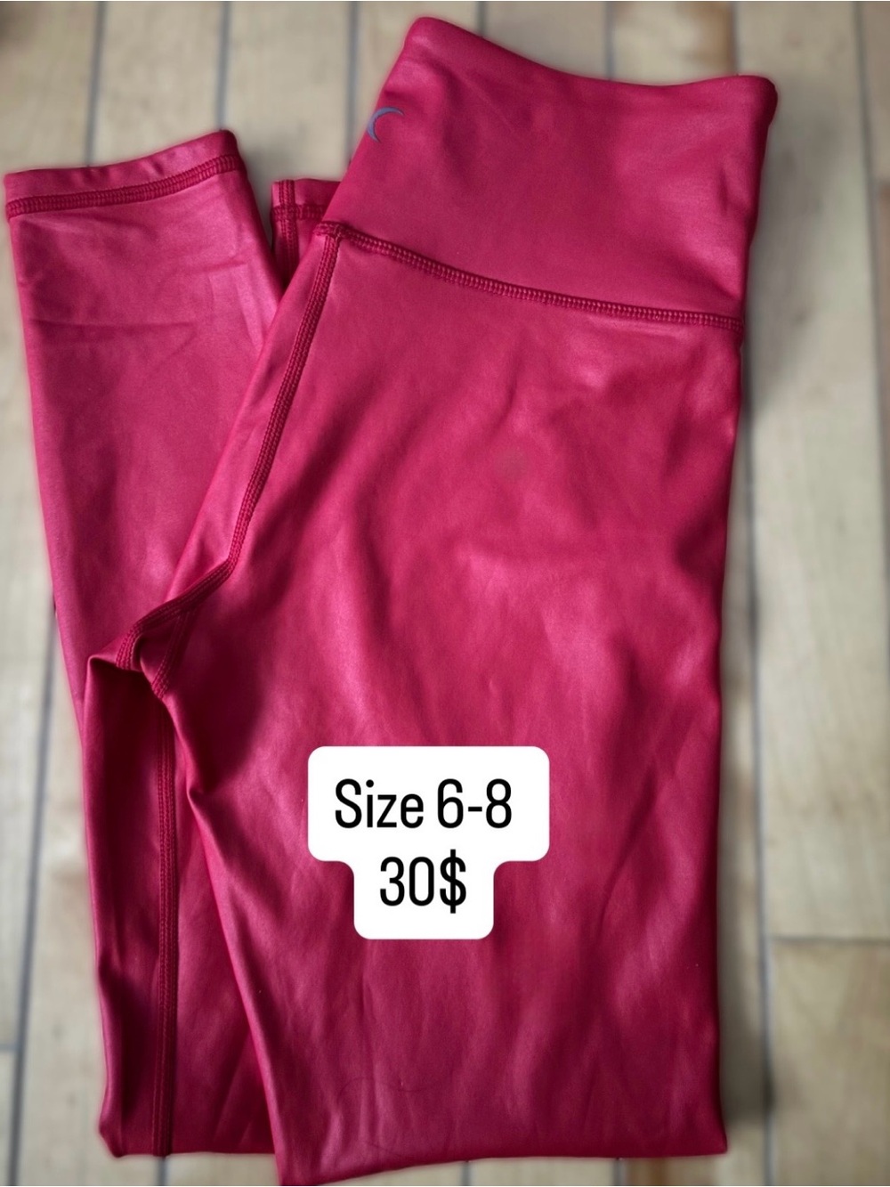 Zyia leggings - red